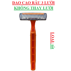 Dao cạo râu  lưỡi 3 loại không thay lưỡi  Bic