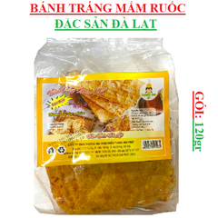 Bánh tráng mắm ruốc đà lạt Thanh mai phát gói 120gr