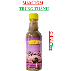 Mắm tôm Trung Thành chai (60-:-70)gr