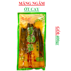 Măng tre hongchishui vị ớt ngâm 400gr