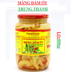 Măng dầm ớt Trung Thành lọ 800g