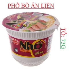 Phở bò ăn liền Nhớ mãi mãi tô 73g