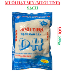 Muối sạch hạt nhỏ (muối tinh) Duyến Hải gói 0.5kg