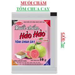 Muối chấm hảo hảo tôm  chua cay gói(5-:-7)gr
