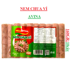 Nem chua vỉ Avina HDF foods túi 160g (10 cây)