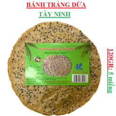 Bánh tráng (bánh đa) dừa Tây Ninh Hưng long túi 120gr