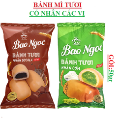 Bánh mì tươi có nhân bảo ngọc gói (45-:-50)gr