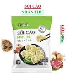 Sủi cảo nhân thịt Videli gói 500gr