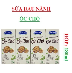 Sữa đậu nành vị hạt vinamilk  hộp 180ml