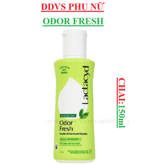 Dung dịch vệ sinh phụ nữ ngăn mùi order fresh lactacyd chai 150ml