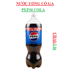 Nước uống có gaz Pepsi cola chai 2lit