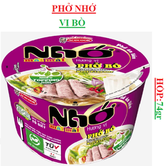 Phở bò ăn liền Nhớ mãi mãi tô (70-:-78)gr