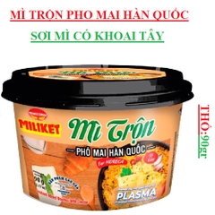 Mì trộn  hương pho mai hàn quốc miliket cao cấp thố (80-:-95)gr
