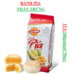 Bánh pía trứng Bảo Minh  túi 300gr (6 gói*50gr)