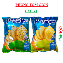 Phồng tôm giòn ăn liền KaKa gói (30-:-40)gr