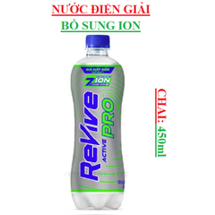 Nước giải khát bù khoáng Revive active pro chai 450ml