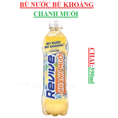 Nước giải khát bù khoáng vị chanh muối Revive chai 390ml