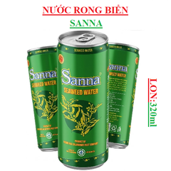 Nước rong biển Sanna lon 320ml