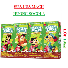 Sữa lúa mạch Lif Kun hộp 180ml