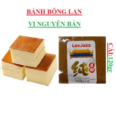 Bánh bông lan tươi LexJazz cái 120gr