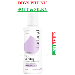 Dung dịch vệ sinh phụ nữ  dưỡng ẩm soft & silky lactacyd chai 150ml
