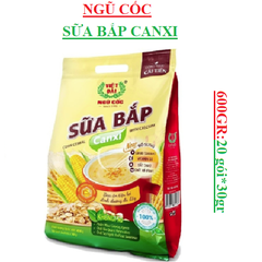Ngũ cốc sữa bắp canxi Việt Đài túi 600gr (20 gói * 30gr)