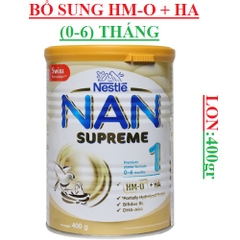 Sữa Nan Supreme số 1 lon 400gr dành cho trẻ (0-6) tháng tuổi