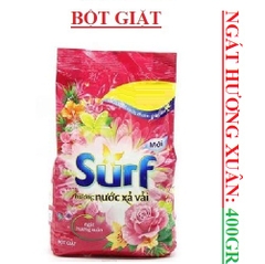 Bột giặt  surf 400gr hương chanh, hương xuân; 360gr quyến rũ, duyên dáng