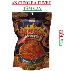 Snack tăm cay bà tuyết gói 56 gr