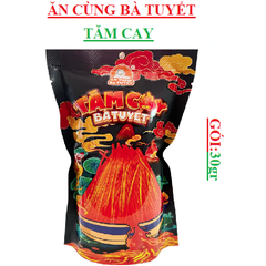 Snack tăm cay bà tuyết gói 30 gr
