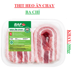Ba chỉ heo ăn chay BAF khay 300gr