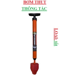 Bơm thông toilet bồn cầu đầu mút