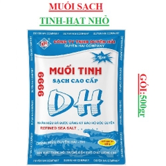 Muối sạch hạt nhỏ (muối tinh) Duyến Hải gói 0.5kg