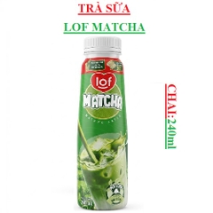 Trà sữa lof matcha chai 240ml