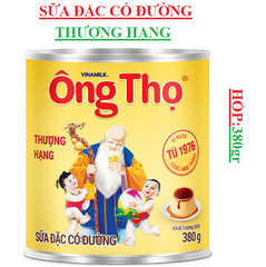 Sữa đặc có đường thượng hạng nhãn vàng Ông Thọ 380gr