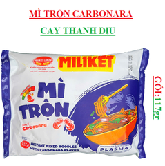 Mì trộn carbonara cay thanh dịu  miliket gói (95-:-120)gr