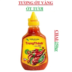 Tương ớt vàng trung thành chai 250gr