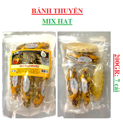 Bánh thuyền mix hạt dinh dưỡng Thanh Mai Phát gói 200gr (7 cái)