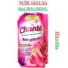 Nước giặt xả  Chante túi (2.7-:-3.1)kg