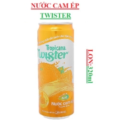 Nước cam ép Twister lon (310-:-350)ml