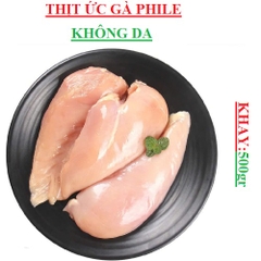 Thị ức gà phile không da  JAPFA BEST khay 500gr