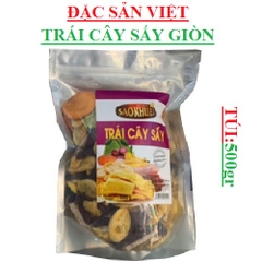 Trái cây sấy sao khuê 500gr