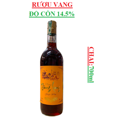 Rượu vang Thăng Long độ cồn 14.5% chai 700ml