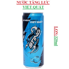 Nước tăng lực sting việt quất lon (300-:-350)ml