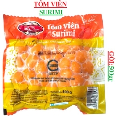 Tôm viên Surimi Lacusina  gói 500gr