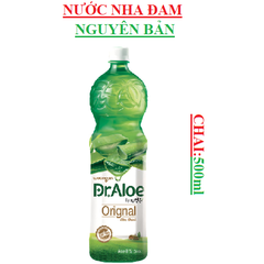 Nước nha đam hàn Woongjin dr.aloe chai 500ml