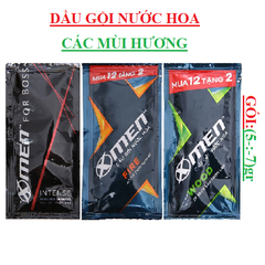 Dầu gội nước hoa thơm lâu sạch sâu xmen dây gói (5-:-7)gr