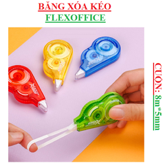 Băng xóa kéo flexoffice thiên long FOCT02 cuộn 8m*5mm