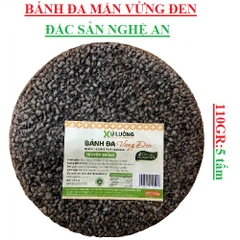 Bánh đa mặn vừng đen Xứ Lường nghệ an túi 110gr