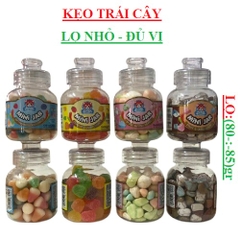 Kẹo mềm trái cây nhiều hình nimi jar Yummy delight hộp (80-:-85)gr